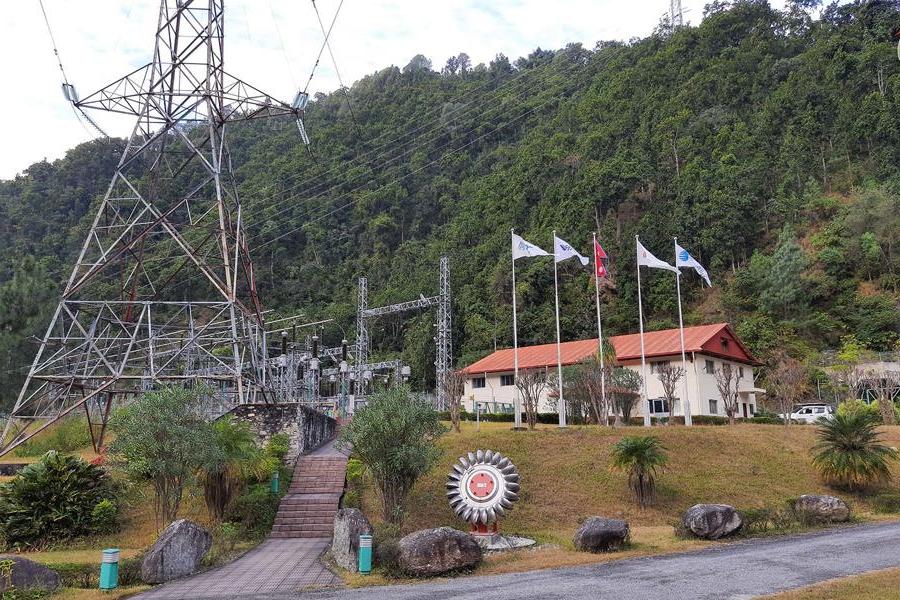 The Khimti hydropower plant